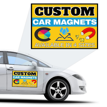 Factory Custom Warning Car Magnet Sign