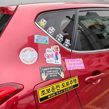 Custom Logo Waterproof Car Bumper Stickers