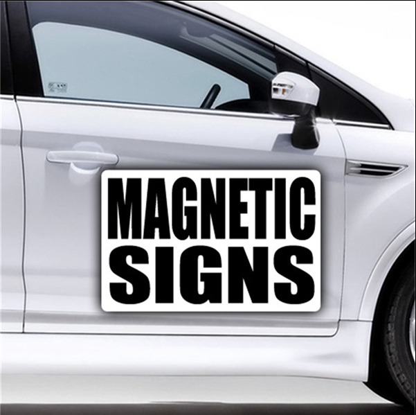 Factory Custom Warning Car Magnet Sign