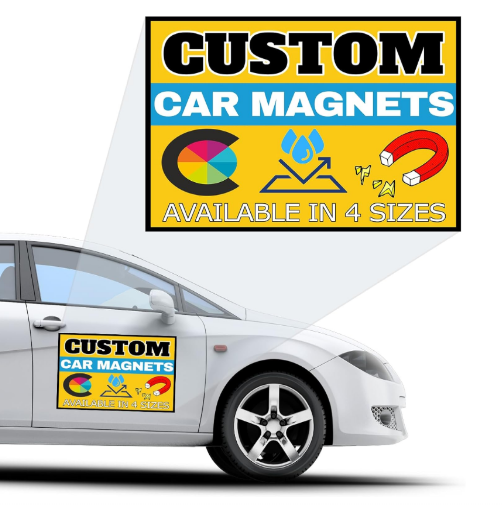 Factory Custom Warning Car Magnet Sign