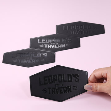 Printing Durable Glossy Luxury 3D UV Label Custom