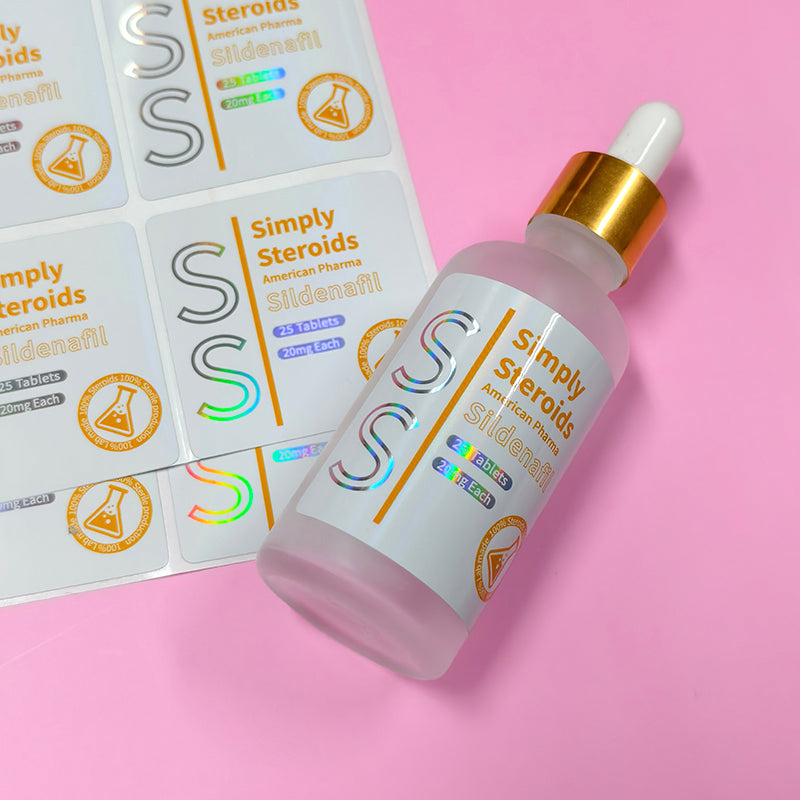 Custom Adhesive Waterproof Bottle Packaging Labels